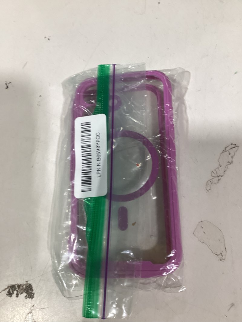Condition photo showing Good Condition for miracase for iphone 16 case 6.1'', [bubble free] full-body bumper phone case with built-in full glass screen &camera control,no gap,compatible with magsafe,drop proof 16 cover,pink iphone 16 magnetic pink