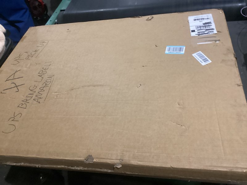 Condition photo showing Good Condition for 80"x30" boho wooden picnic table, portable outdoor low picnic table with adjustable legs 13" & 16" for floor seating, beach, camping, bbq, backyard, 80x30in seating for 12 people