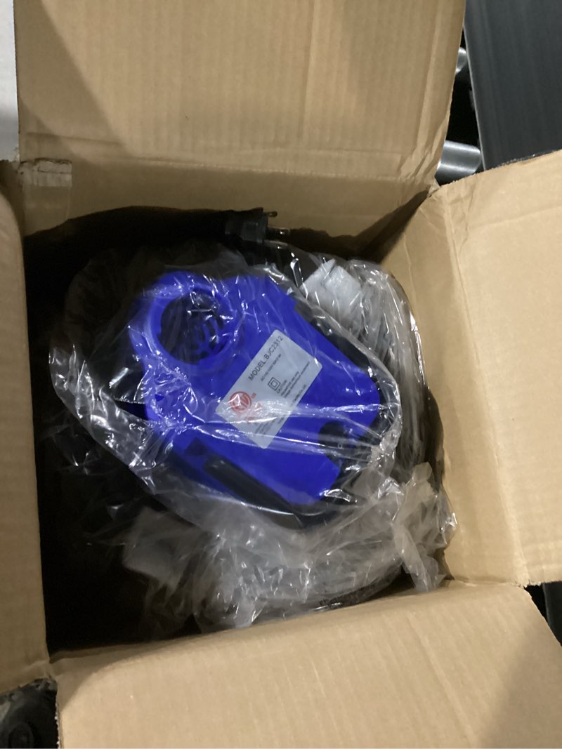 Condition photo showing Good Condition for Ash Vacuum Cleaner -2.6 Gallon Fireplace Ash Vac with 800w Powerful Hose Non-Woven Dust Separator | Dry Stove Vacuum for Fireplaces Pellet Grill Wood Stove Fire Pits Blue Blue 10L (2.6 gallons)