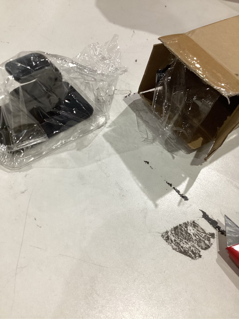 Condition photo showing New/Like New for ENJOYBASICS No Drill Curtain Rods for Window 28 to 47 Inches, 5/8 Inch Diameter Renter Friendly Drapery Rod with Adhesive Brackets without Drilling, Adjustable from 27 to 52 Inches, Black Black 27-52"