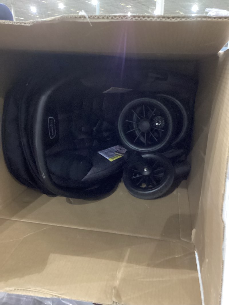 Evenflo Pivot Modular Travel System with LiteMax Infant Car Seat (Casual Gray)