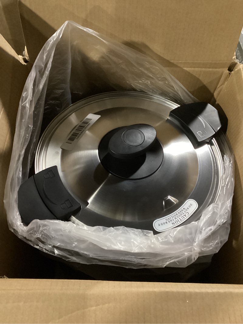 Condition photo showing Good Condition for sybo sr-cp-100b commercial grade stainless steel percolate coffee maker hot water urn for catering, 100-cup 16 l, metallic 16l metallic