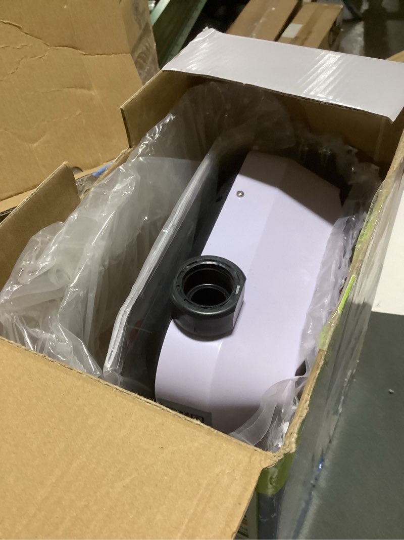 Condition photo showing As Is for ecosmart eco 11 electric tankless water heater, 13kw at 240 volts with patented self modulating technology 12 x 8 x 4 water heater
