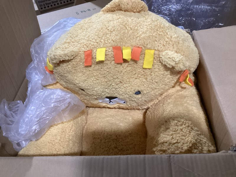 Condition photo showing Good Condition for Delta Children Lion Cozee Buddy Chair, Orange