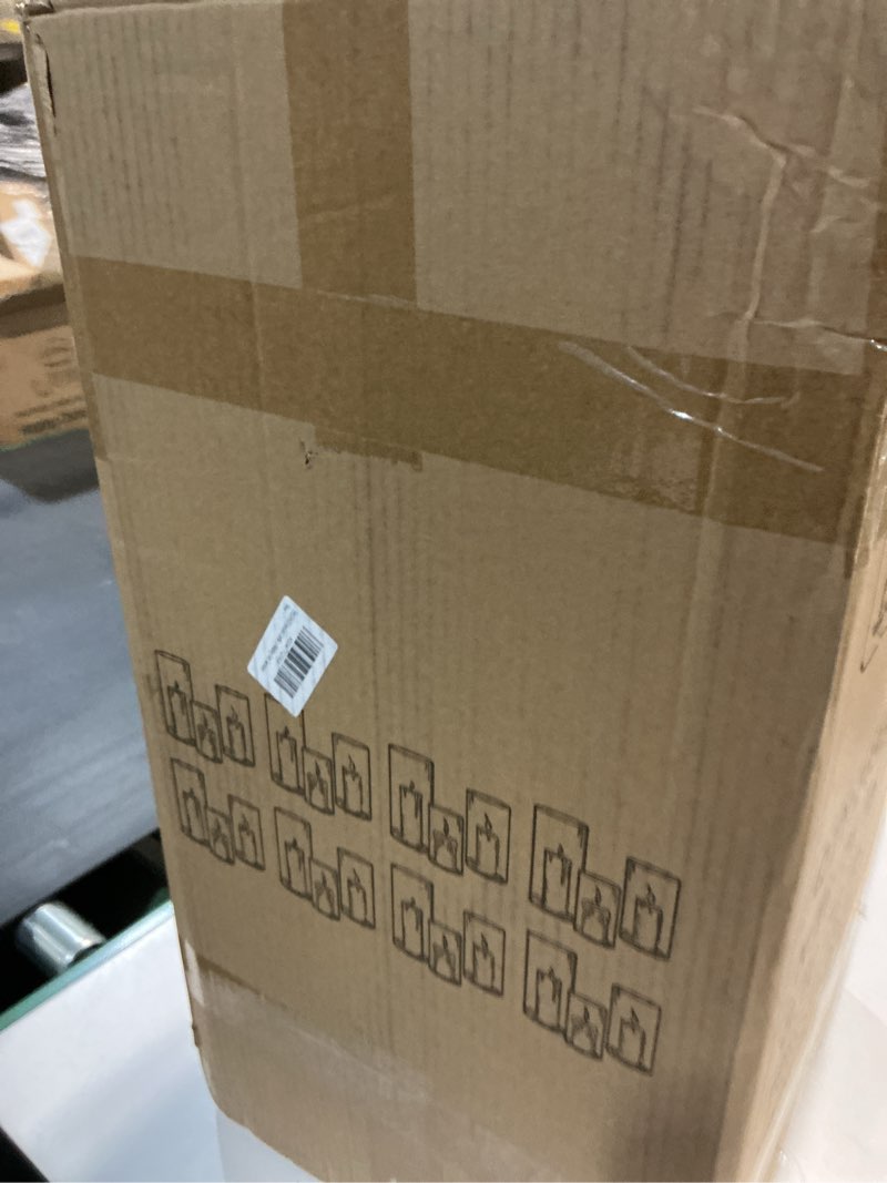 Condition photo showing New/Like New for (Incomplete missing two piece). PHOSPHOR Hurricand Candle Holder 24 PCS, Glass Pillar Candle Holder, Clear Glass Cylinder Candleholder Glass Cylinder Vase for Centerpieces Wedding Party Decoration