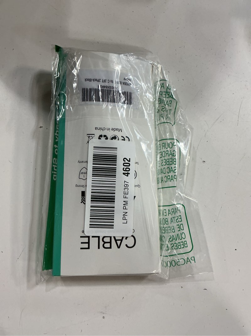 Condition photo showing New/Like New for USB C to C Cable 3ft 2Pack Coiled USB C Charger Cable for Car Type C Fast Charging Cable for iPhone 17/16/15/Plus/Pro/Pro Max/Samsung Galaxy S23 3FT Black