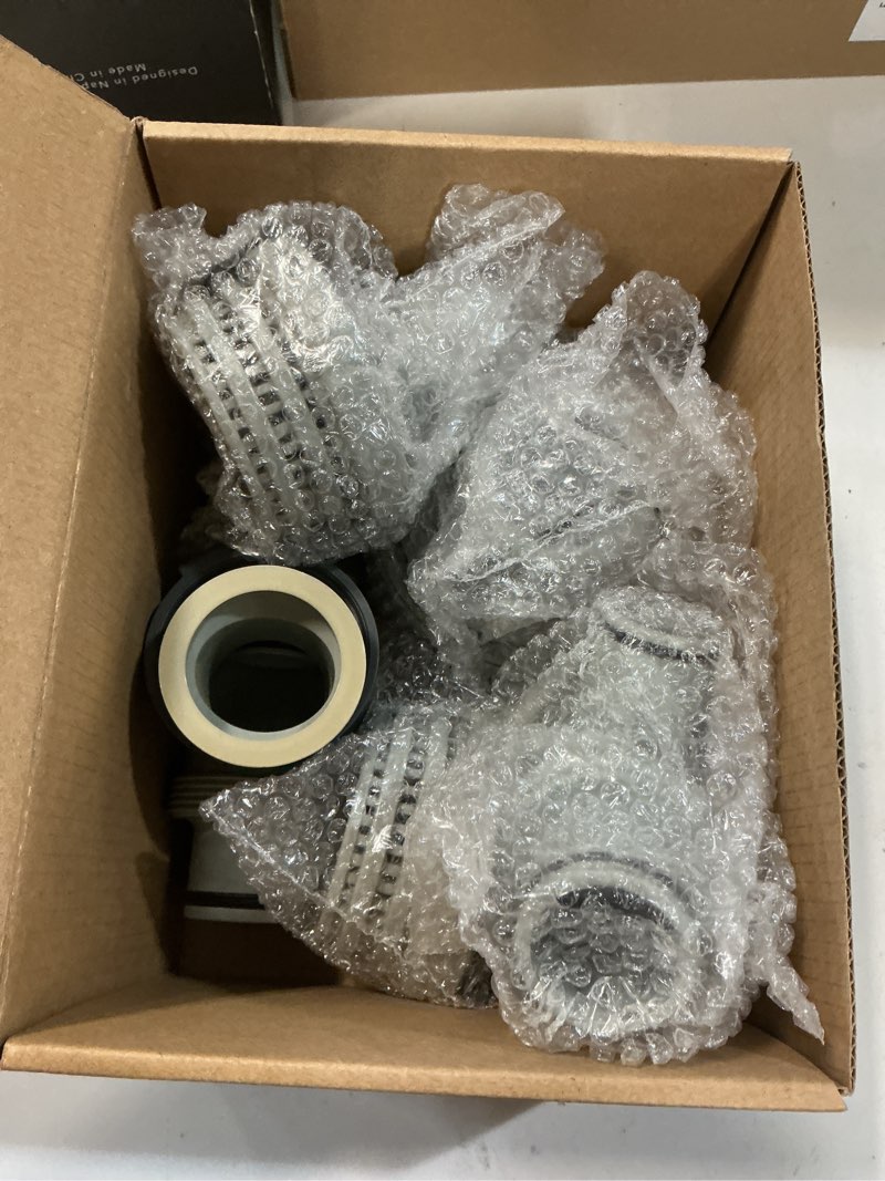 Condition photo showing New/Like New for above ground pool parts kit, pump part with split plunger valve, plunger valve, 1.5" inlet water nozzle, 1.25" outlet strainer, pool hose adapter (wt-070)