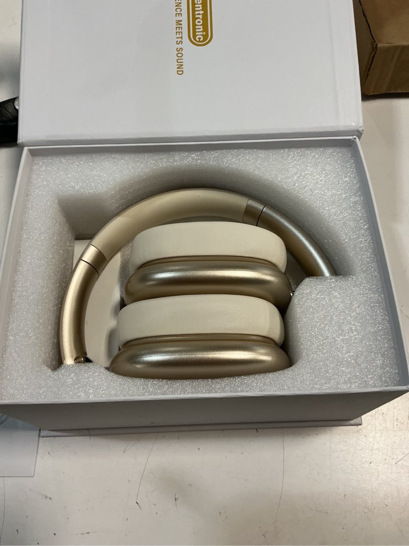 Condition photo showing Good Condition for Wentronic Y01 Wireless Noise Canceling Headphones Bluetooth 5.3 Over Ear Headphones with Microphone, Hi-Res Audio, 48H Playtime, Foldable Comfortable Earpads,Compatible with iOS,Android,PC, Starlight