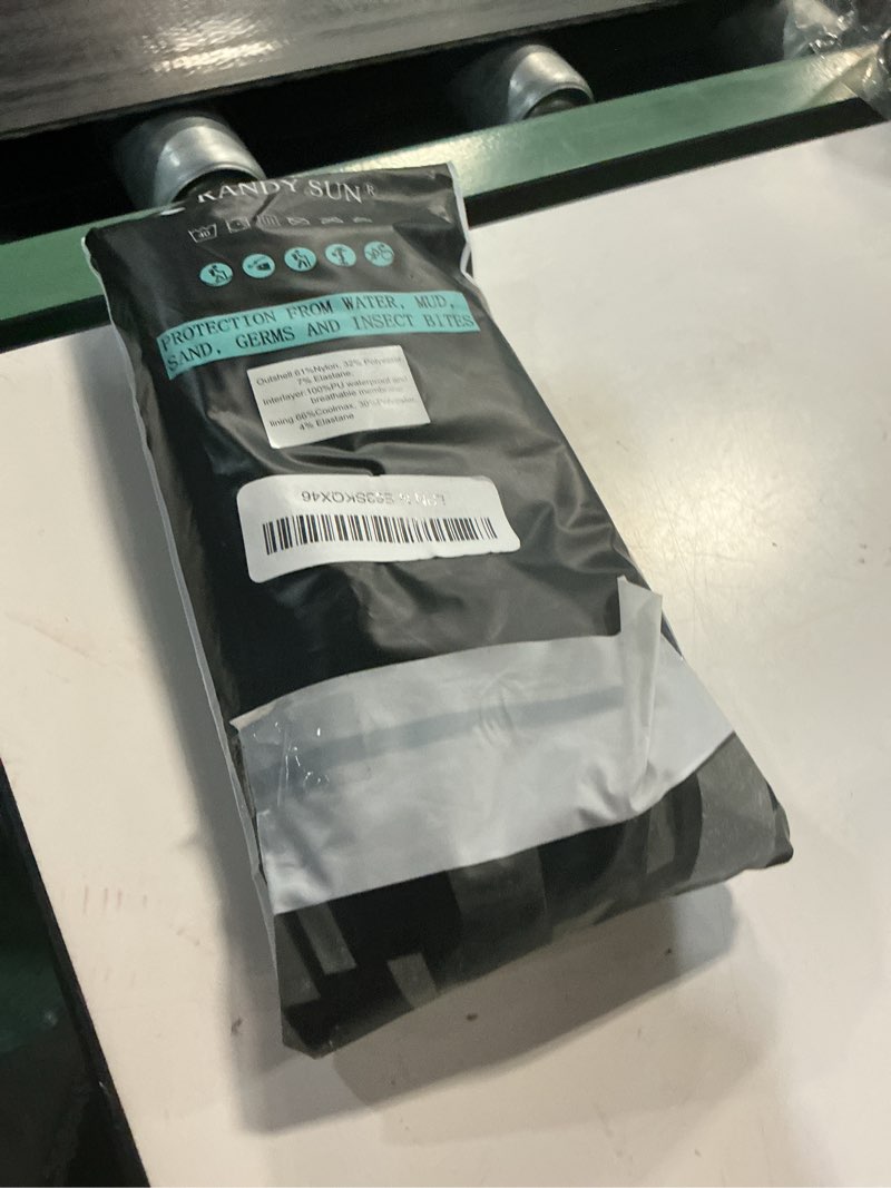 Condition photo showing New/Like New for randy sun waterproof breathable socks, [sgs certified] unisex skiing trekking hiking wading trail socks medium 01 pair-black-thinner lighter waterproof socks