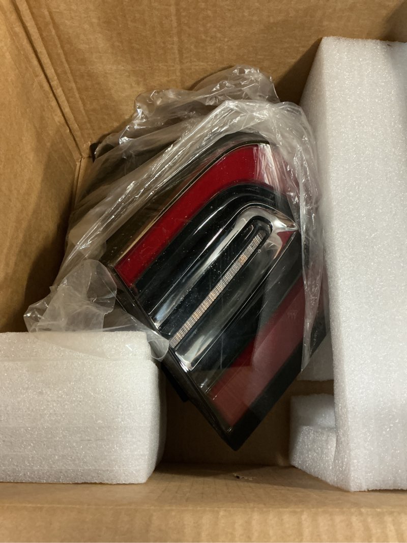Condition photo showing As Is for 150208700D 4-PIN LED right outer Brake Tail Lamp Compatible with Tesla Model Y 2020-2023 and Model 3 2020-2023 Replaces 107739800F TA2805101