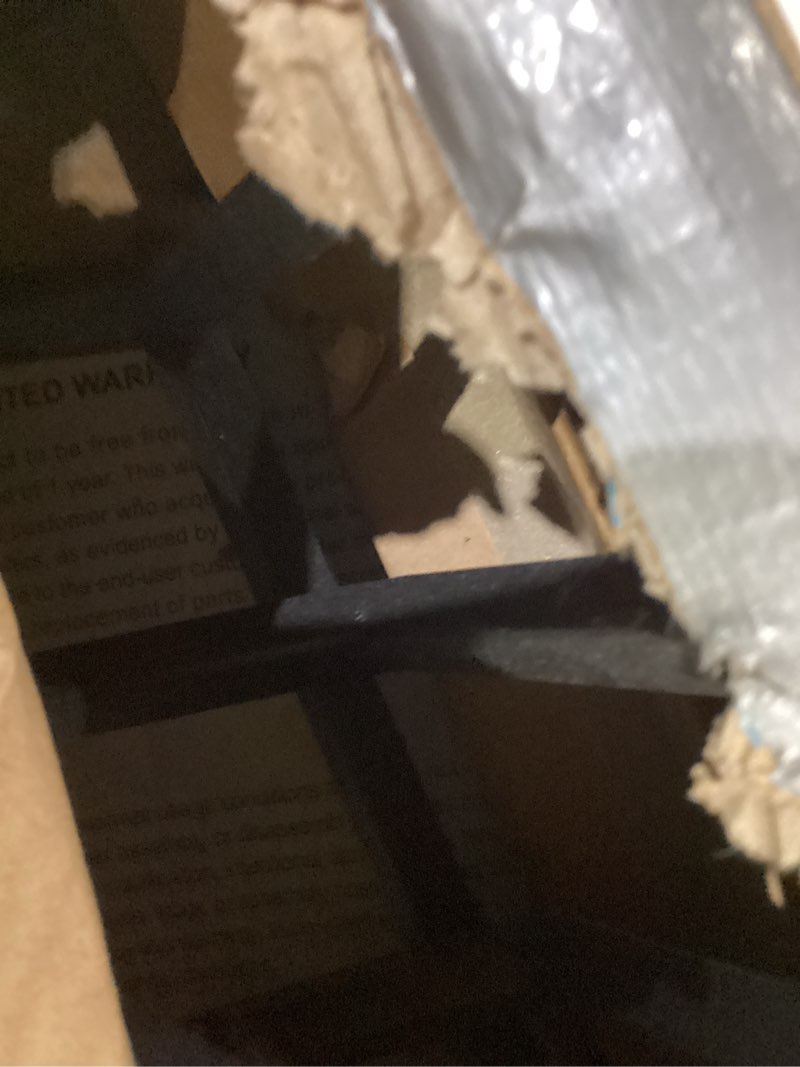 Condition photo showing As Is for Mr IRONSTONE Fireplace Grate 24 inch Solid Steel Heavy Duty Firewood Log Burning Rack Fire Grates fo