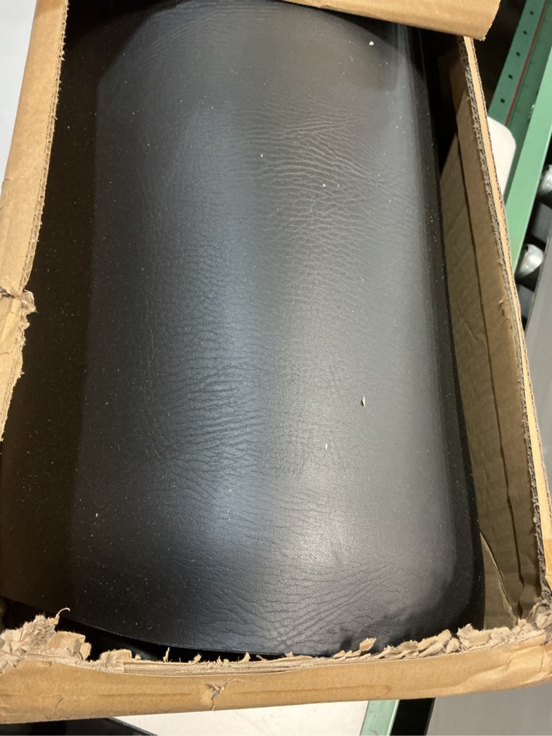 Condition photo showing Good Condition for artist hand 3 ft. x 5 ft. barber chair mat salon & barber shop chair anti-fatigue mats comfort salon chair mat,semi circle - 1/2 in. thick,black 1/2" thick black semi circle slot 1pc