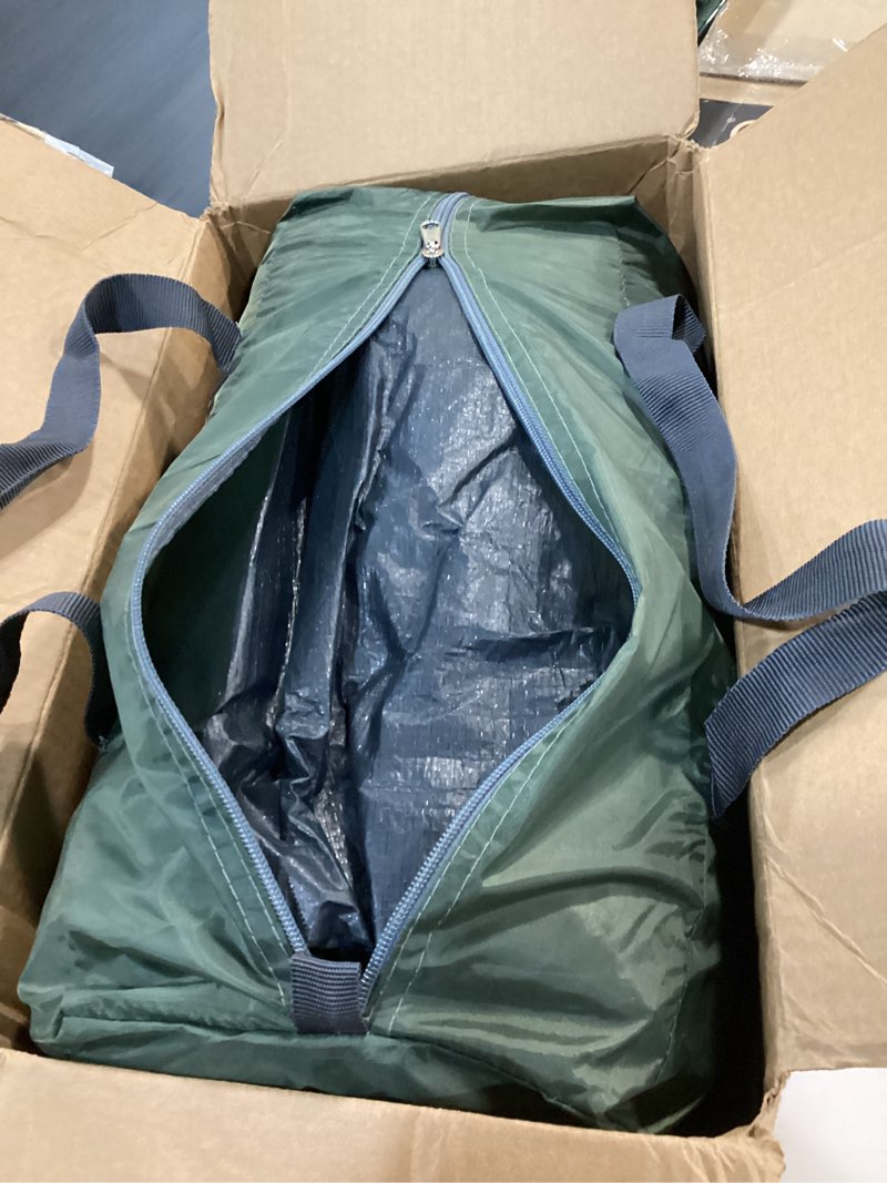 Condition photo showing Good Condition for 2-12 Person Tents for Camping Waterproof, Backpack Double Layer Tents, Perfect Picnics, Fishing and Backyard Camping Army Green(4 People) 4 People