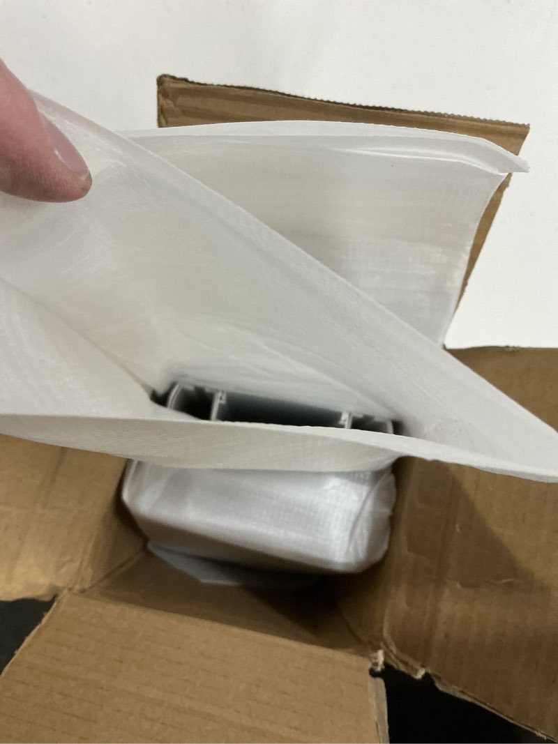 Condition photo showing New/Like New for PHUSTJKL Double Curtain Track Ceiling Mounted, Heavy Duty Aluminum Track Set for Curtains, Silent Sl