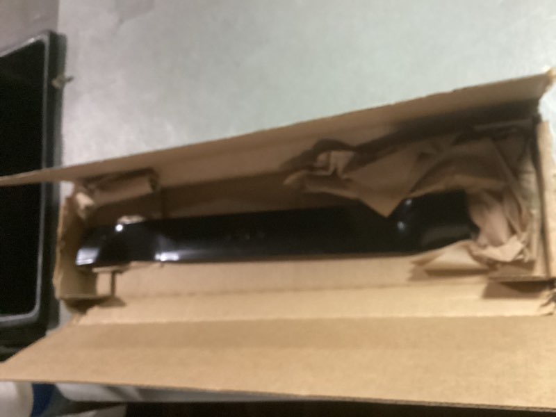 Condition photo showing Good Condition for maxpower 331737b mulching blade for 21  cut craftsman/husqvarna/poulan mowers replaces 165833  175064  189028  406712  176135  159267 & many others black