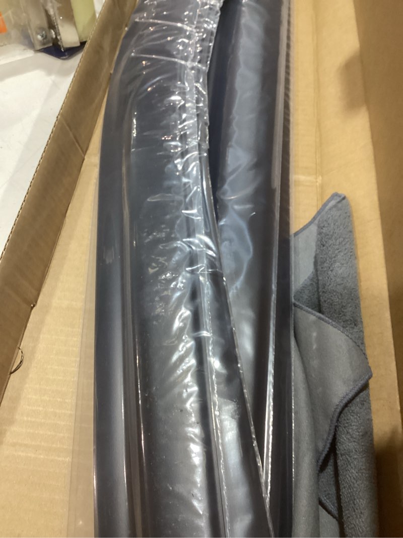 Condition photo showing Good Condition for window visors rain guards fits 2021-2026 grand cherokee l, out-channel window wind deflectors vent shades accessories, dark smoke 4 pcs, 2022 2023 2024 2025 (only grand cherokee l) 2021-2026 grand cherokee l (3-row)