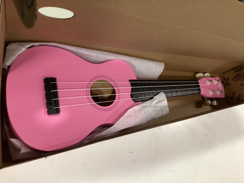 Condition photo showing New/Like New for CB Sky Soprano Ukulele 21"/53cm beginners, students kids guitar (Pink)