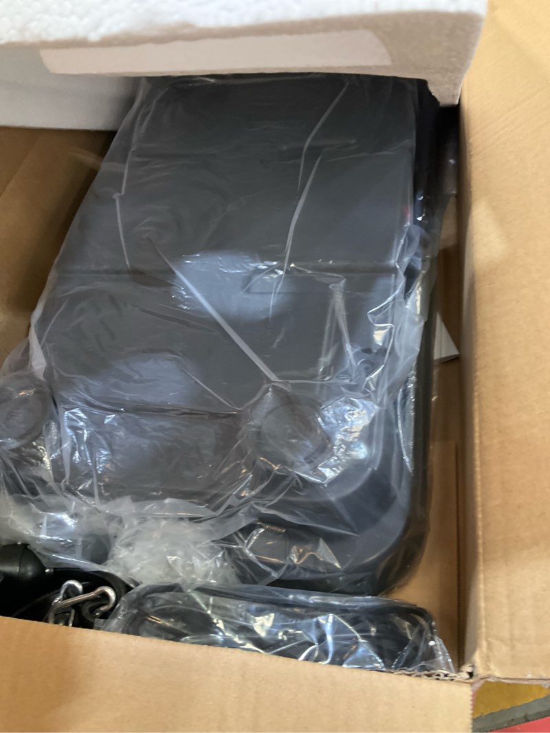 Condition photo showing Good Condition for shake plate vibration exercise machine for lymphatic drainage massager & weight loss, 400 lbs capacity whole body vibrating plate workout for women and men bright black