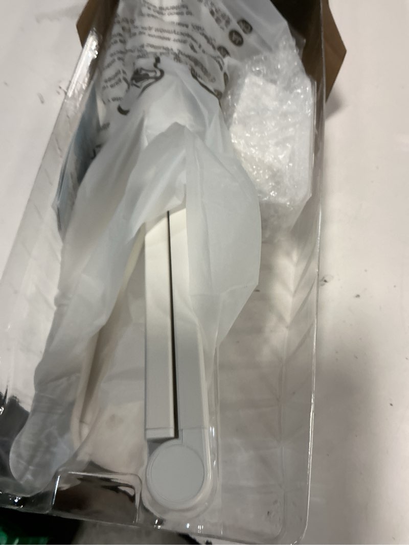 Condition photo showing Good Condition for Micomlan Led Desk Lamp for Home Office, White Architect Desk Lamp with Clamp for Crafting, 24W Bright Rotatable Led Table Light Stepless Dimming Tempering Wide Computer Light with Atmosphere Lighting