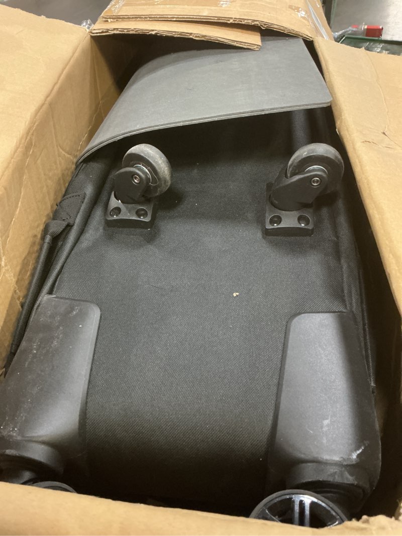 Condition photo showing As Is for vevor bike travel bag, transport universal bicycle storage case bag with tsa lock, support plates, protection and fork mount stabilisation, bicycle case max. wheelbase 51 in for airplane, outdoor use