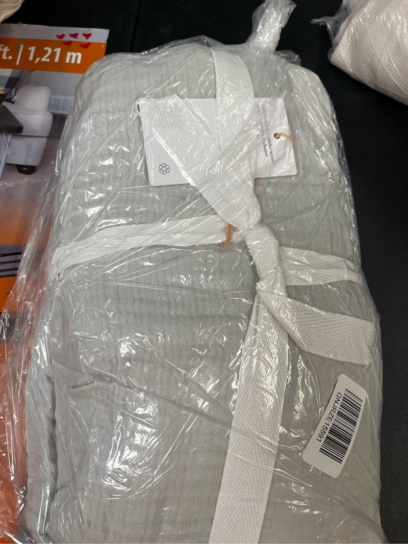 Condition photo showing Good Condition for organic airy gauze sham set, king, mist