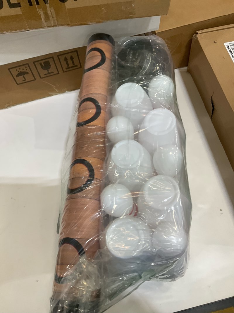 Condition photo showing As Is for UCEHIPAW 2 Sets Mini Bowling Set with Lane Full Bowling Pins and Ball Set for Home Family Friends In