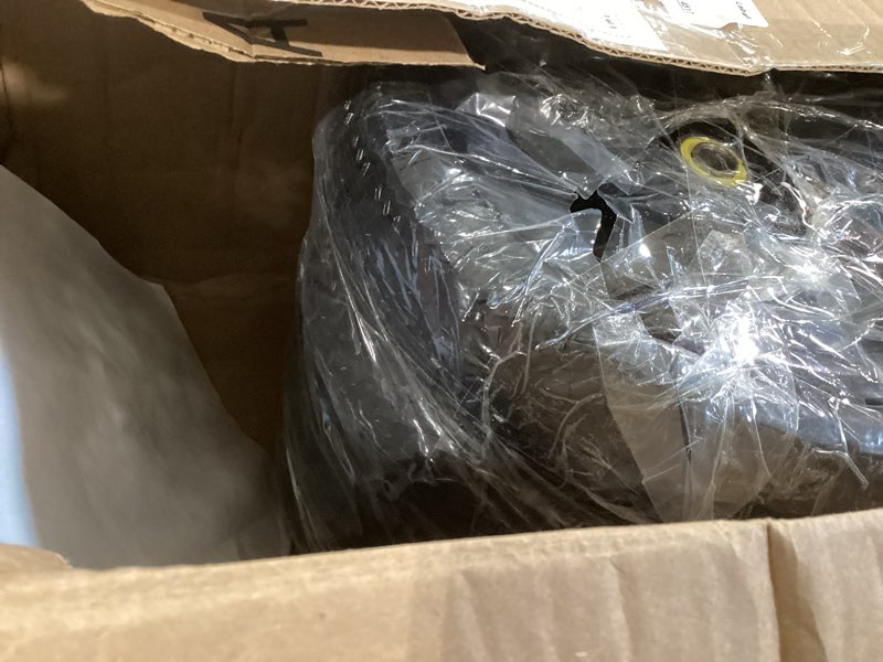 Condition photo showing Good Condition for 13" flat free wheels replacement for gor garden cart tires, 4.00-6 solid tires with 5/8"bearings, 13" no flat wheels for gor garden carts/hand trucks/garden carts 4 black