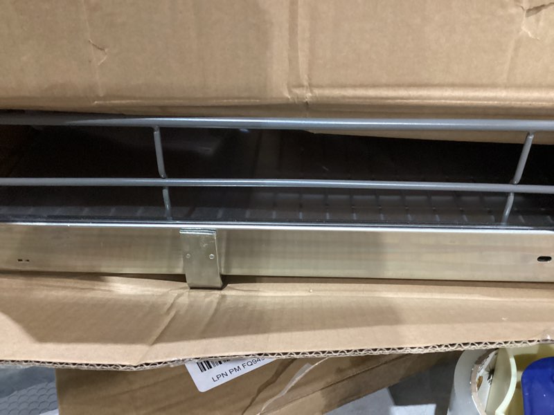 Condition photo showing New/Like New for ALINE FURNITURE Pull Out Shelves - 14" W x 22" D Soft Close Pull Out Cabinet Organizer 1 Tier - Slide Out Drawers with Shelf Liner, Heavy Duty Steel Wire Baskets for Kitchen Cabinets, Pantry, Bathroom 14" W x 22" D One-Tier