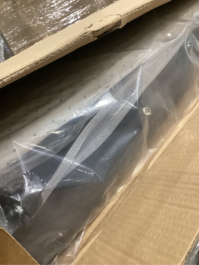 Condition photo showing New/Like New for Baby Bassinet, 3 in 1 Bedside Bassinets for Baby, Bassinet Bedside Sleeper with Wheels, Adjustable Height with Rocking Mode, Breathable Mesh, Storage Basket, Easy Assemble & Folding (Dark Gray)