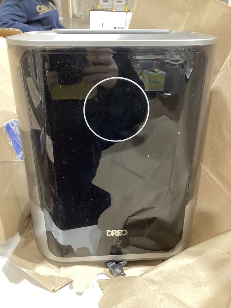 Condition photo showing Good Condition for Dreo 8L Smart Humidifier Large Room 600ft², HM717S, 80H Runtime Supersized Warm and Cool Mist Humidifiers for Bedroom Baby, 28dB Quiet Air Humidifier for Plants Indoor, Home, Whole House, Silver
