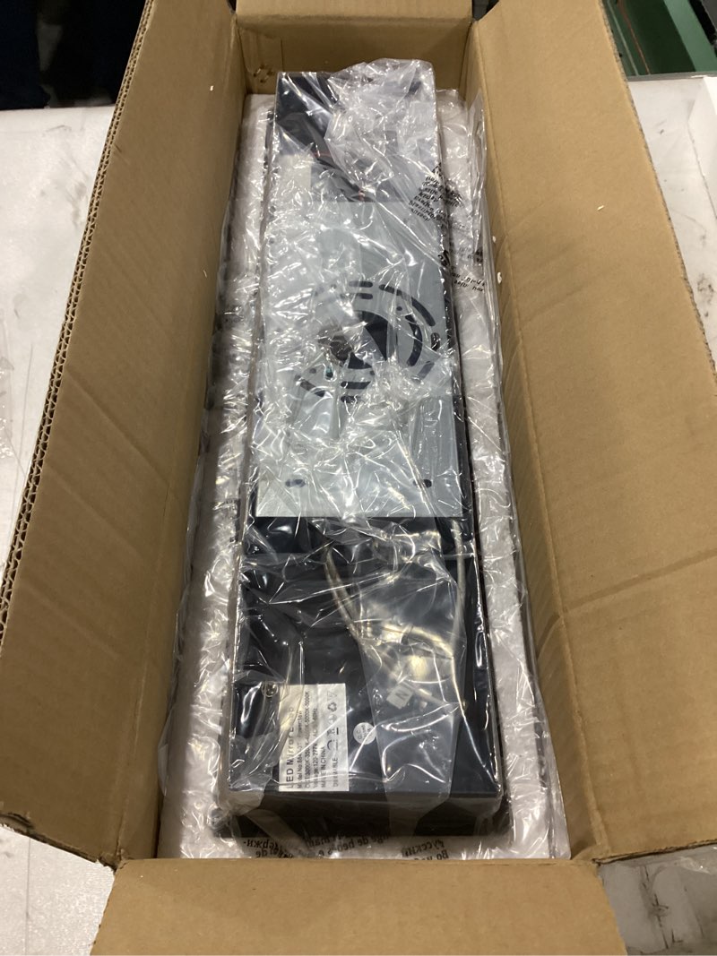 Condition photo showing New/Like New for 4-Light Bathroom Lighting Fixtures Over Mirror (5CCT, Dimmable), Black Led Modern Vanity Light for Bathroom (3000K/3500K/4000K/5000K/6000K) Black 4 light