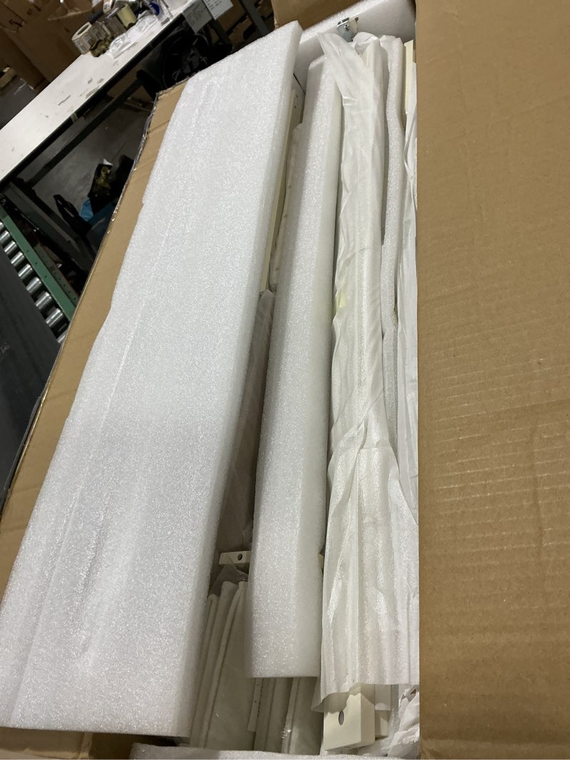 Condition photo showing Good Condition for Tiny Land Wooden Play Kitchen for Kids – Enhanced Storage with Cabinets & Bins, Modern Toddler Kitchen Playset with Stove, Sink & Accessories Cream