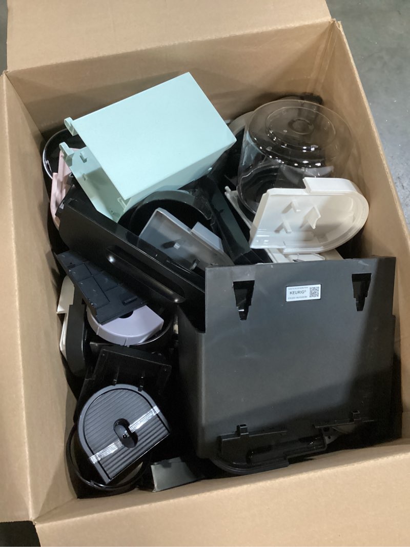 Assortment of different pieces of coffee makers 