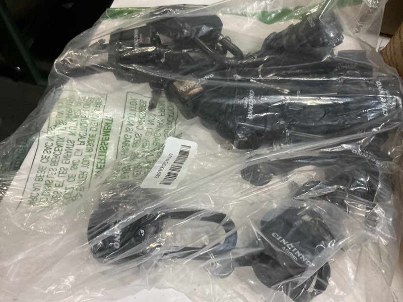 Condition photo showing Good Condition for cincinno heavy duty weatherproof laminated padlock with key?2.2 inch long shackle pad lock with same key for door, gate, shed, trailer, storage, chain, 12 pack 12 pack*40ls