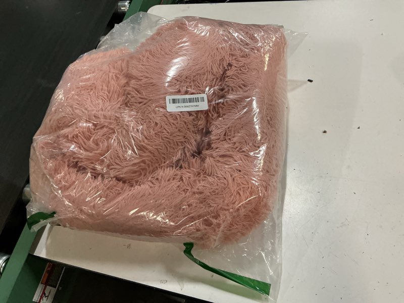 Condition photo showing Good Condition for active pets plush calming dog bed, donut dog bed for small dogs, medium & large, anti anxiety dog bed, soft fuzzy calming bed for dogs & cats, comfy cat bed, marshmallow cuddler nest calming pet bed