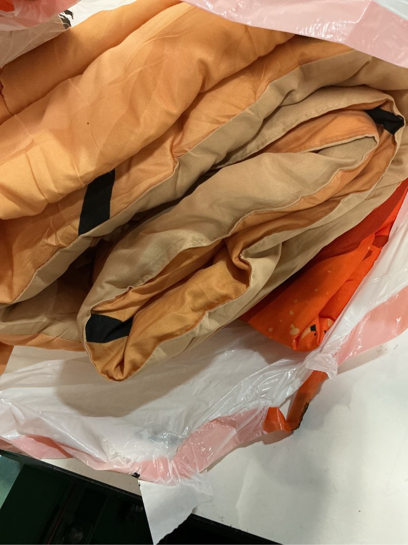 Condition photo showing Good Condition for peopleareok basketball comforter set twin (68x86 inch), 3d printed basketball theme comforter, 2 pieces soft microfiber bedding set for boys kids with 1 pillowcase basketball 01 twin