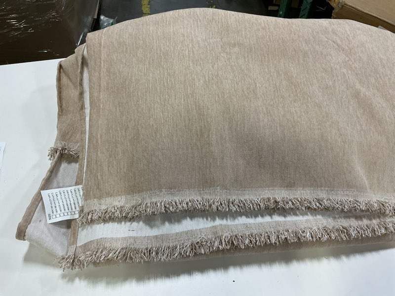 Condition photo showing Good Condition for VClife Beige Couch Cover for Sofa 1 Piece Modern Minimalism Couch Cover for 3 Cushion Couch Sofa Slipcover Washable Soft Chenille Sofa Covers Furniture Protector for Bedroom Living Room 71''x134'' X-Large (71*134inch) 0 Beige