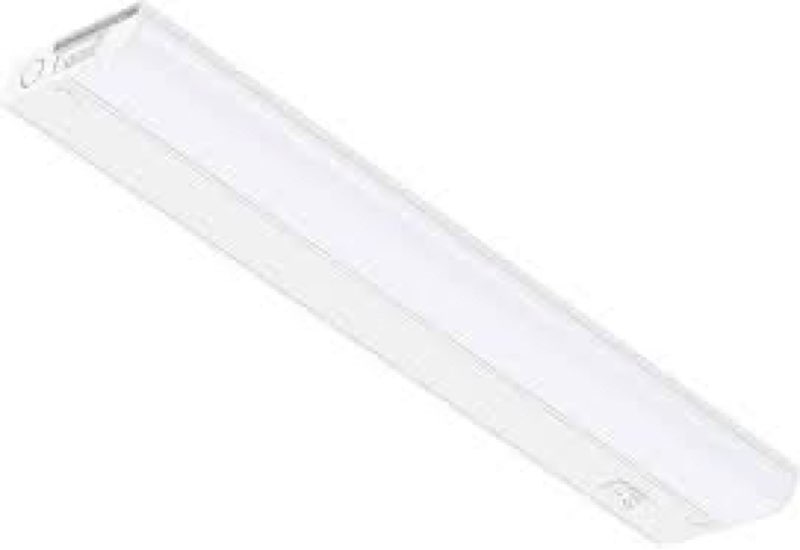 Inlight 18-inch Hardwired Only LED Under Cabinet Lighting, Daylight White(5000k), Dimmable, Matte Wh