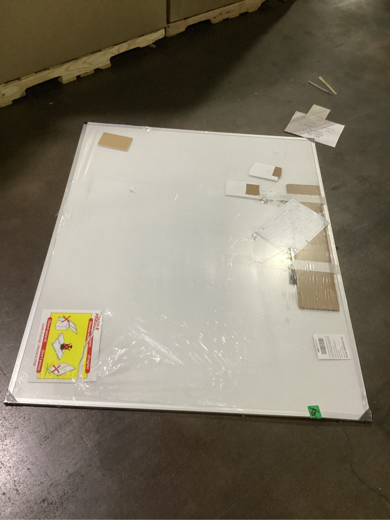 Condition photo showing Good Condition for Magnetic Dry Erase Board 96 x 48 inches, Maxtek 4" x 8" Whiteboard for Wall, Large White Board Dry Erase Foldable Wall-Mounted Aluminum Frame Erase Board with Marker Tray for Office Home and School 96"W x 48"H Style B
