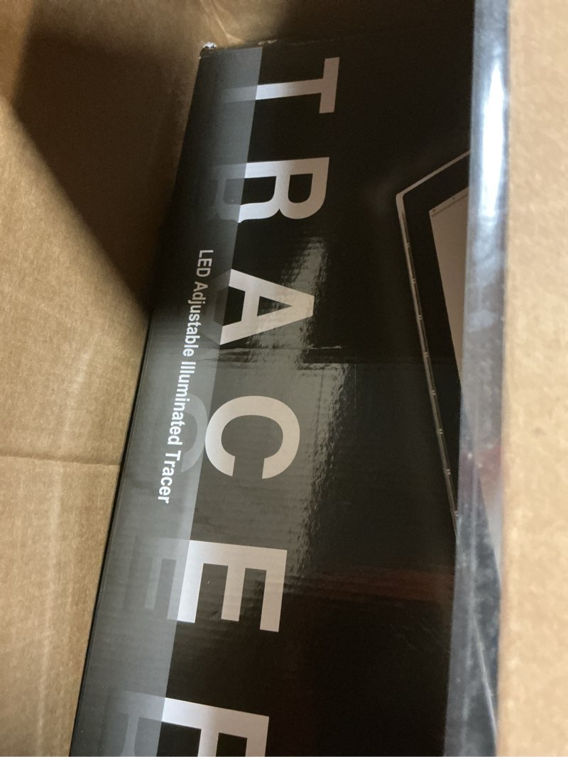 Condition photo showing New/Like New for LitEnergy A3 LED Copy Board Light Tracing Box, Ultra-Thin Adjustable USB Power Artcraft LED Trace Light Pad for Tattoo Drawing, Streaming, Sketching, Animation, Stenciling 02 - A3 BLACK