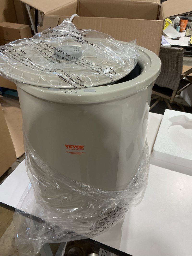 Condition photo showing Good Condition for vevor towel warmers for bathroom, towel warmer bucket auto shut off for spa fits up to 3 oversized towels, blankets, clothes, bathrobes, pj's and more indicator - 4 timer level white