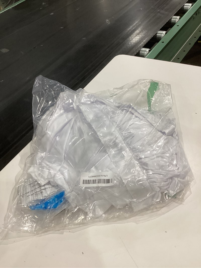 Condition photo showing Good Condition for PARTISKY Wedding Arch Draping Fabric,1 Panel 18FT White Drapes Chiffon Fabric Drapery Decorations for Ceremony Reception Party Ceiling Backdrop (1 Panel )6 Yards/18ft White Drapes Curtain