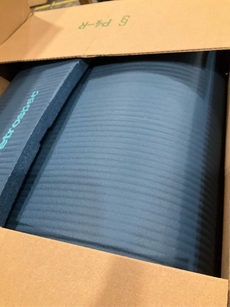 Condition photo showing Good Condition for Retrospec Solana Yoga Mat 1" Thick w/Nylon Strap for Men & Women - Non Slip Exercise Mat for Home Yoga, Pilates, Stretching, Floor & Fitness Workouts Ocean Blue 1 inch
