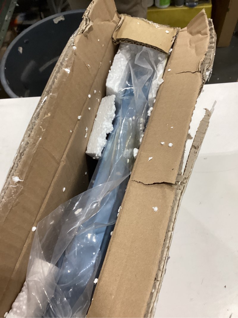 Condition photo showing Good Condition for Folding Chair Wall-Mounted Invisible Shoe-Changing Stool Made of Solid Wood Wall Seat Folding with Support Legs Saving Space Suitable for Various Occasions Blue