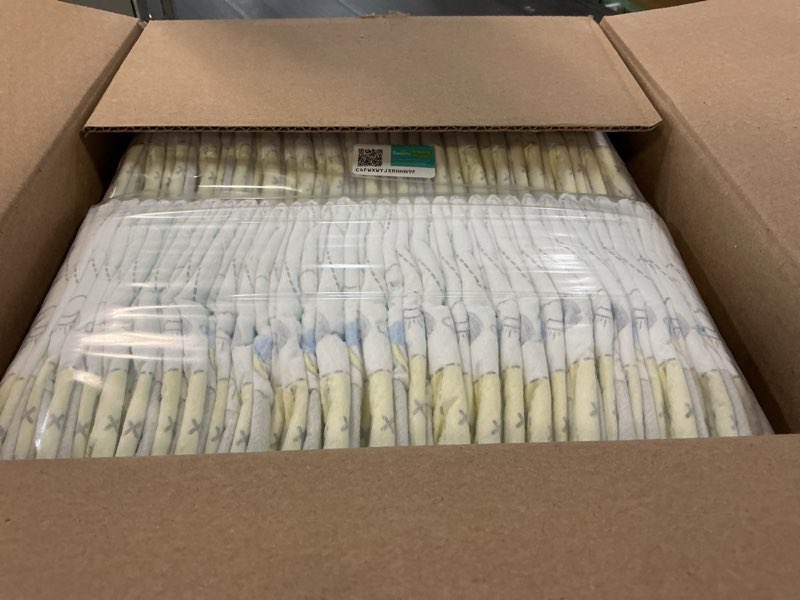 Condition photo showing Good Condition for pampers swaddlers diapers, size 1 (8-14 lbs), 198 count, absorbent, keeps baby dry and comfortable, skin safe disposable baby diaper (packaging may vary)