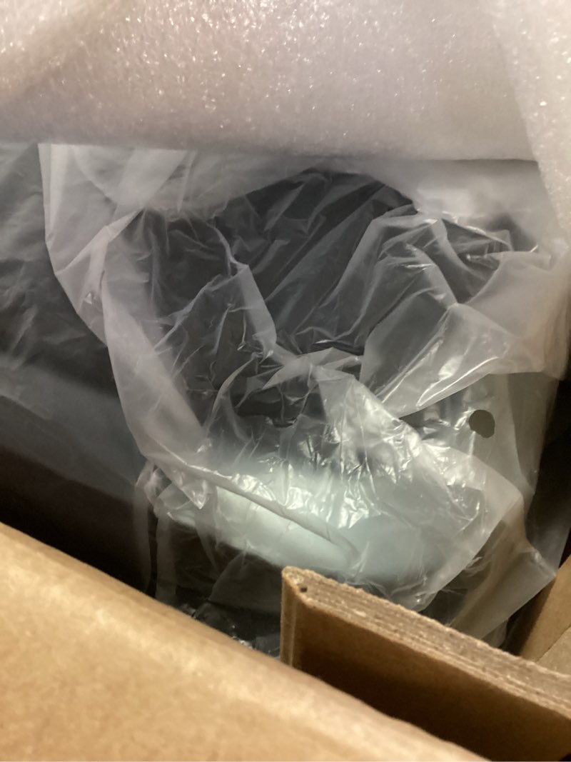 Condition photo showing New/Like New for EKO Mirage-T 50 Liter / 13.2 Gallon Touchless Rectangular Motion Sensor Trash Can, Brushed Stainless Steel Finish