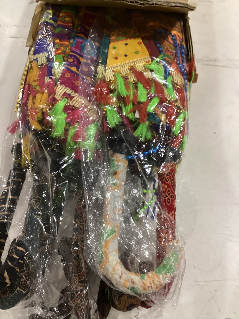 Condition photo showing As Is for indian handmade designer cotton fashion multi colored umbrella embroidery boho umbrellas parasol 10 pcs lot