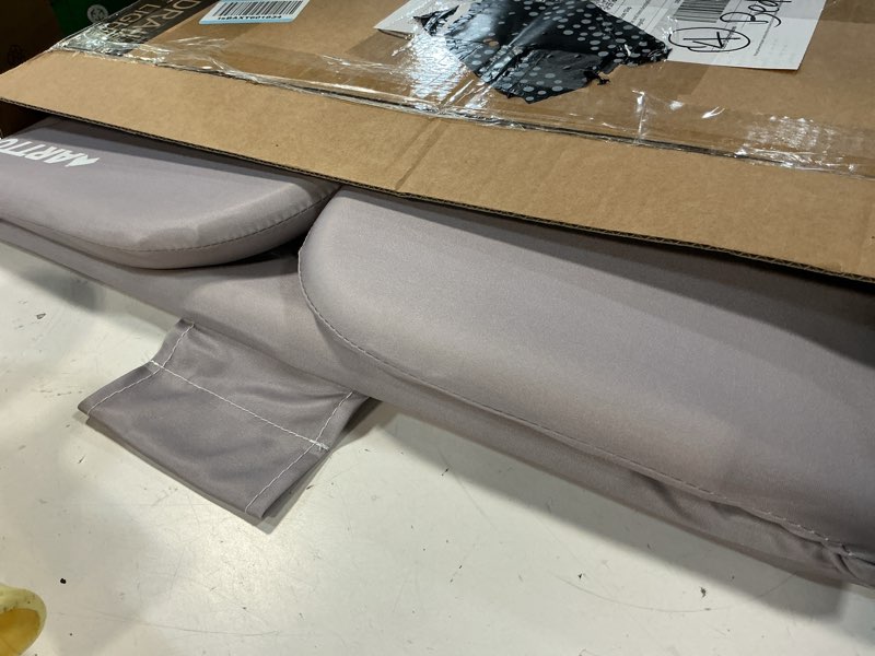 Condition photo showing Good Condition for toddler bed rail with night light - foldable bed side rails - fits for most beds bed rails for full size bed, queen size rails, twin rails - portable fence for baby - 48inch grey with fish image