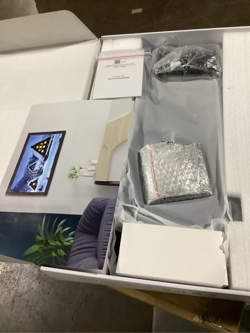 Condition photo showing Good Condition for FANGOR 21.5" Large Digital Picture Frame 64GB, WiFi Photo Frame 1920x1080 FHD IPS Display with Remote Control, Auto-Rotate, Wall Mounted, Share Photos/Videos Via Uhale App/USB/SD (No Touch Screen) 21.5 Inches