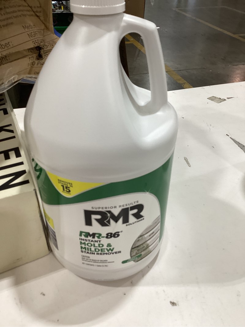 Condition photo showing Good Condition for rmr-86 instant mold and mildew stain remover spray - scrub free formula, 1 gallon 128 fl oz (pack of 1)